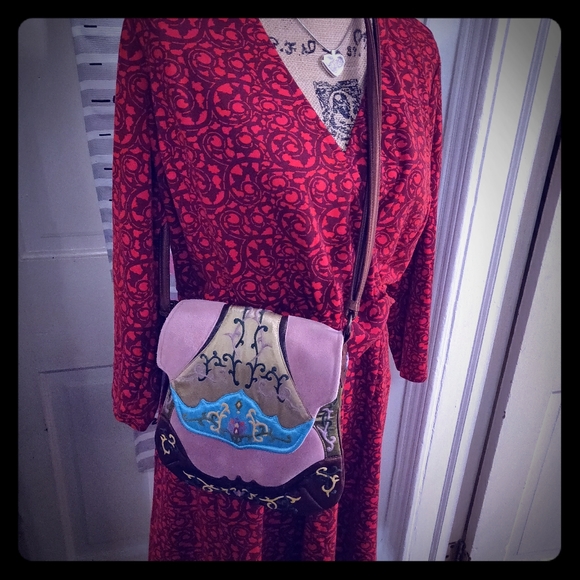 🌈 Magical Vintage J. Peterson Bag 🌈 - Picture 1 of 8